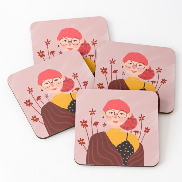 Item preview, A Young Lady with Glasses  designed and sold by ART SIFA.
