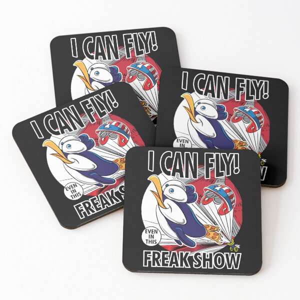 Item preview, Penguin I Can Fly Freak Show designed and sold by eShirtLabs.