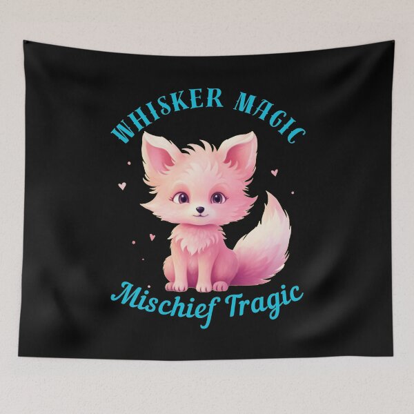 Item preview, Whisker Magic, Mischief Tragic. vintage fox designed and sold by FoxVibes.