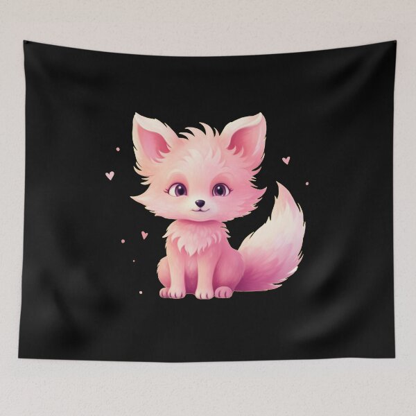 Item preview, Pink Fox designed and sold by FoxVibes.