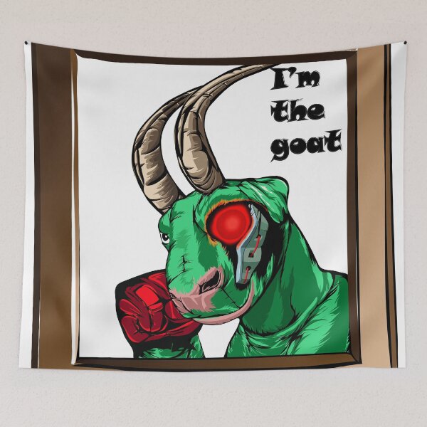 Item preview, grass arts, the green cyber goat designed and sold by GrassArts.