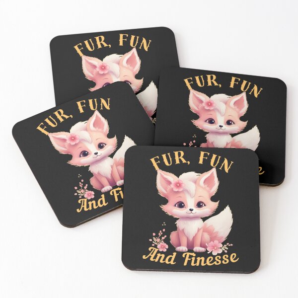 Item preview, Fur, Fun, And Finesse. fox lover designed and sold by FoxVibes.