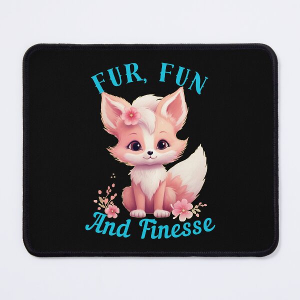 Item preview, Fur, Fun, And Finesse. fox face designed and sold by FoxVibes.