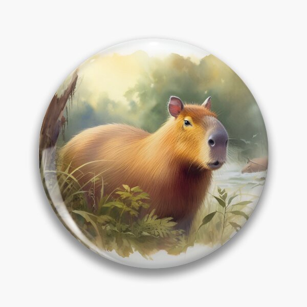 Item preview, Capybara Art #23 | Capybara Lovers designed and sold by ksgraphics222.
