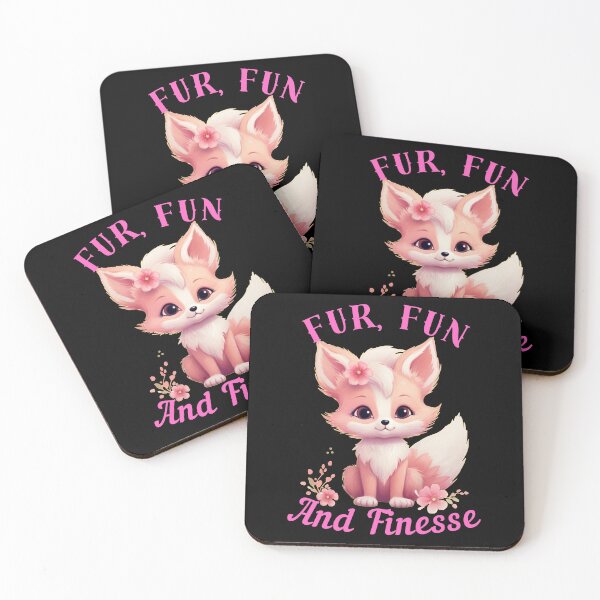 Item preview, Fur, Fun, And Finesse. cool fox designed and sold by FoxVibes.