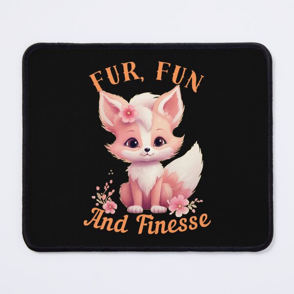 Item preview, Fur, Fun, And Finesse. fox portrait designed and sold by FoxVibes.