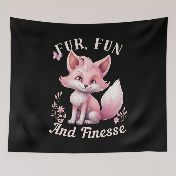 Item preview, Fur, Fun, And Finesse. fox boho designed and sold by FoxVibes.