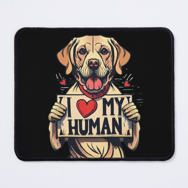 Item preview, I Love My Human designed and sold by MillenniumDrip.