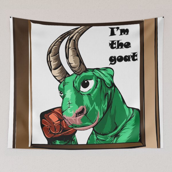 Item preview,  grass arts, the green goat designed and sold by GrassArts.