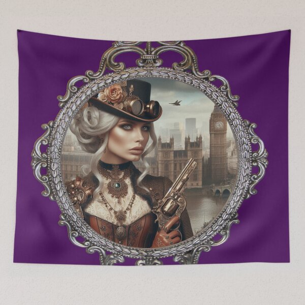 Item preview, Steampunk Lady designed and sold by Foxlindesigns.
