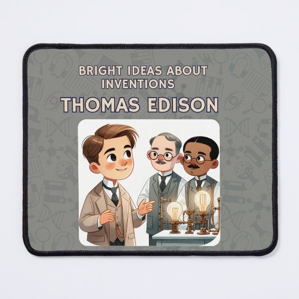 Item preview, Bright Ideas About Inventions Thomas Edison designed and sold by VickiVybesArt.
