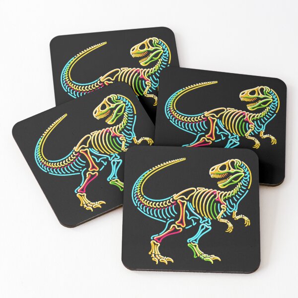 Item preview, DinoGlow - The Radiant Rainbow T-Rex Dinosaur designed and sold by OptimaArt.