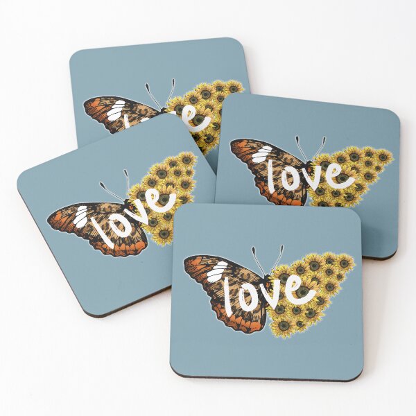Item preview, Some Butterfly Sunflower Love designed and sold by ValsCrazyCats.