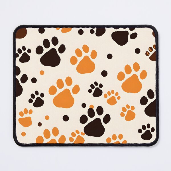Item preview, Puppy paw print collage art designed and sold by dcrc.
