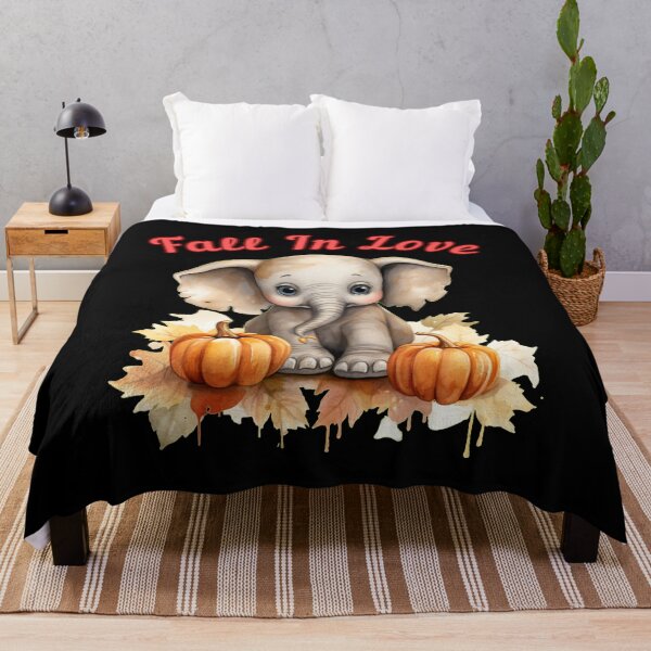 Item preview, Fall In Love. colorful elephant designed and sold by ElephantVibes.