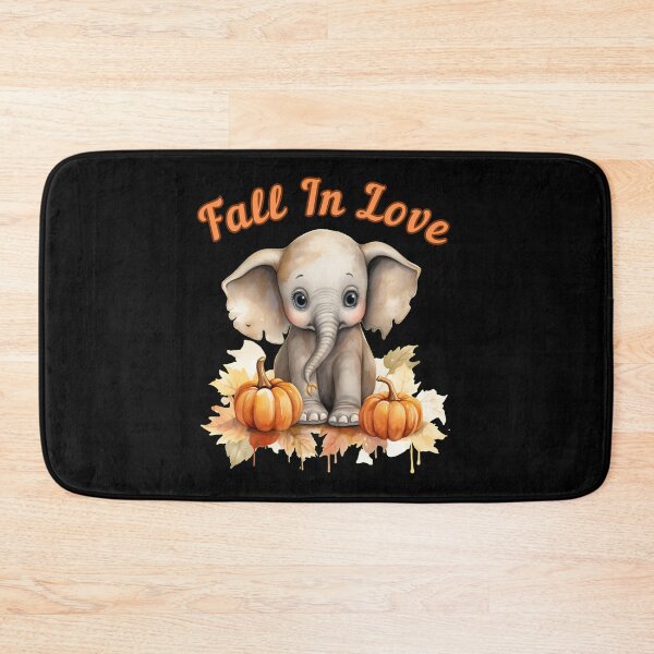 Item preview, Fall In Love. elephant face designed and sold by ElephantVibes.