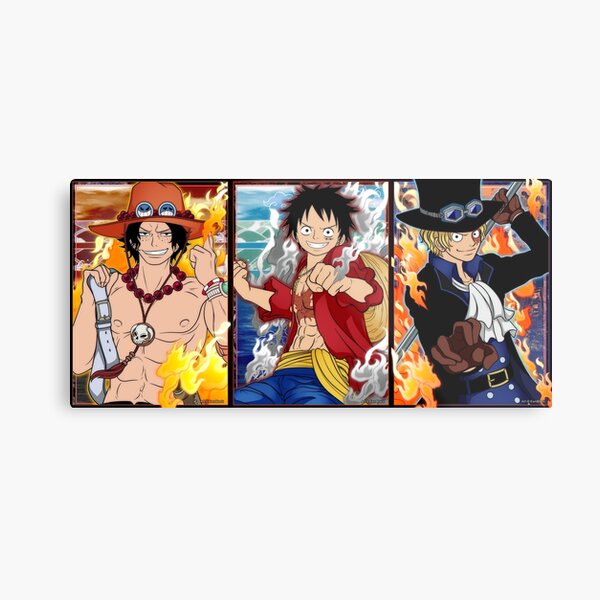 Luffy, Sabo, Ace, Haki, One Piece, Pirates ASL, Haki Amine Manga