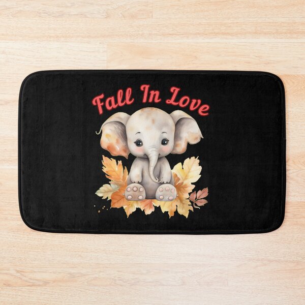 Item preview, Fall In Love. adorable elephant designed and sold by ElephantVibes.