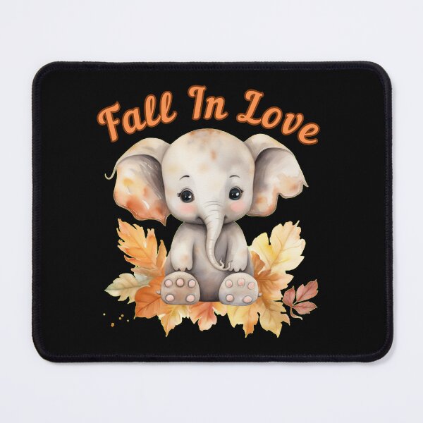 Item preview, Fall In Love. elephant quote designed and sold by ElephantVibes.