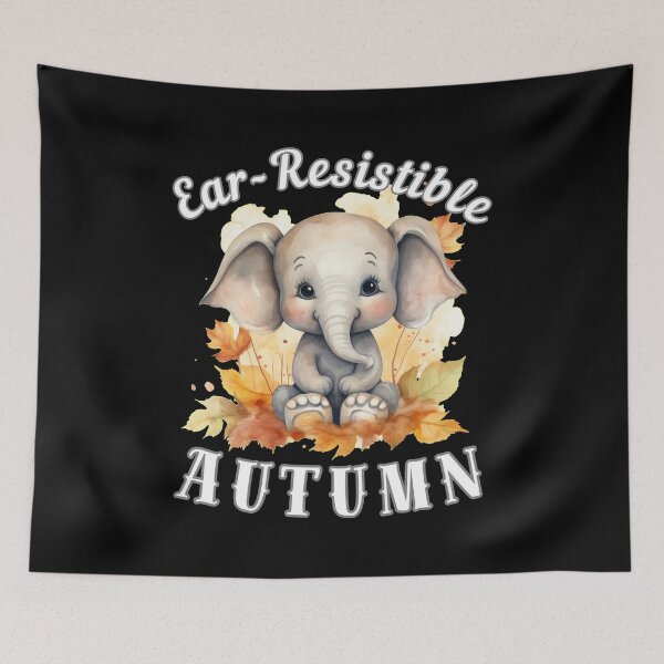 Item preview, Ear-Resistible Autumn designed and sold by ElephantVibes.