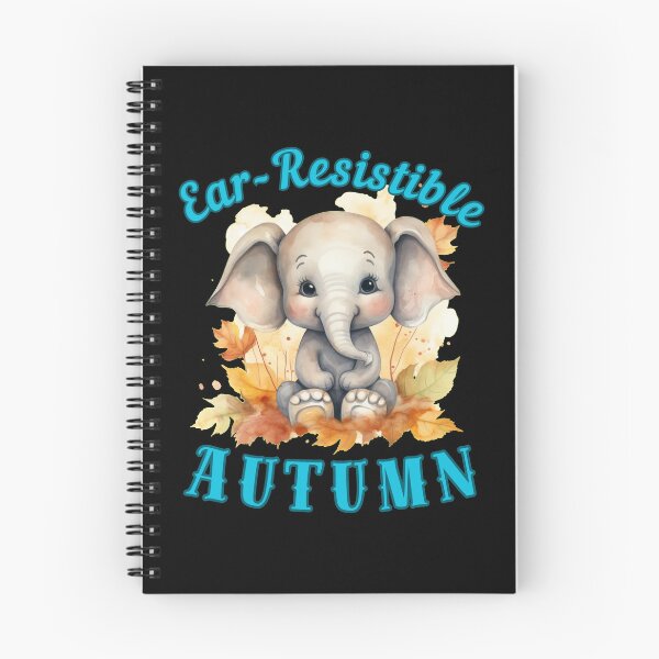 Item preview, Ear-Resistible Autumn. funny elephant designed and sold by ElephantVibes.