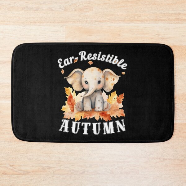 Item preview, Ear-Resistible Autumn. surreal elephant designed and sold by ElephantVibes.