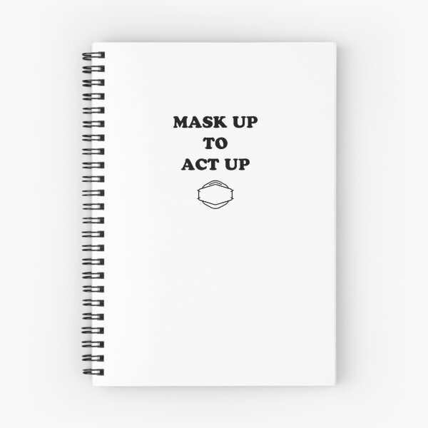 Item preview, Mask Up to Act Up designed and sold by sarahwlongcovid.
