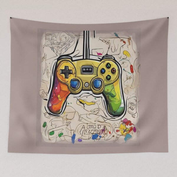 Item preview,  "Gaming Console: The Ultimate Gaming Experience" designed and sold by Artisticanvas.
