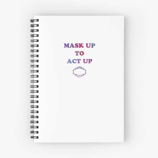 Item preview, Mask Up to Act Up (multicolor) designed and sold by sarahwlongcovid.