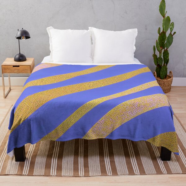 Item preview, Chic Purple And Golden Swirls Art Deco Pattern designed and sold by DEC02.
