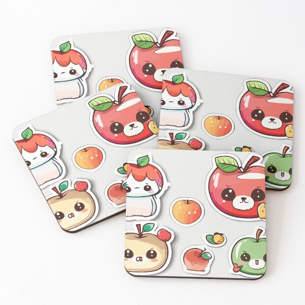 Item preview, cute apples  designed and sold by krishnajit22.