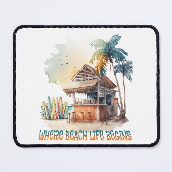 Item preview, Seaside Serenity: Where Beach Life Begins designed and sold by LeilanieTshop.