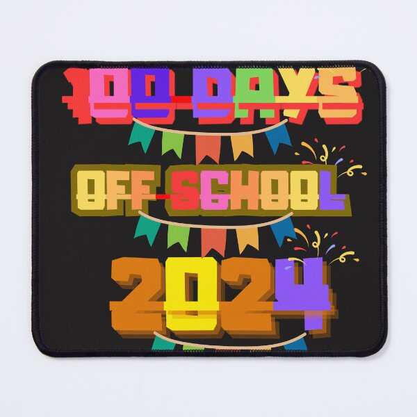 Item preview, 100 DAYS OFF SCHOOL 2024 designed and sold by storeofmylOVE.
