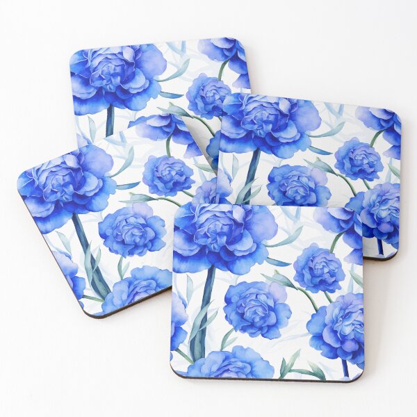 Item preview, Acanthus blue Watercolor pattern designed and sold by Grypis.