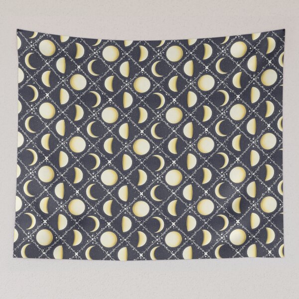 Item preview, Celestial Moon Phases Pattern designed and sold by tanyadraws.
