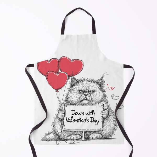 Item preview, Anti-Valentine's Day Grumpy Cat designed and sold by Mark Brown.