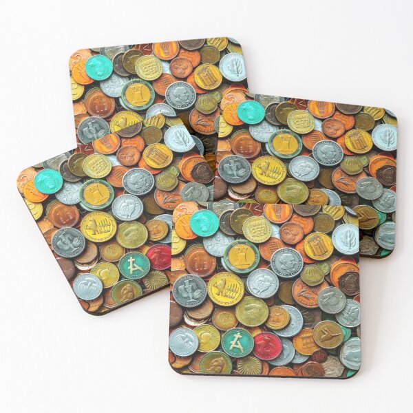 Item preview, Colorida colección de monedas falsas - Puzzle designed and sold by jecphotography and art.