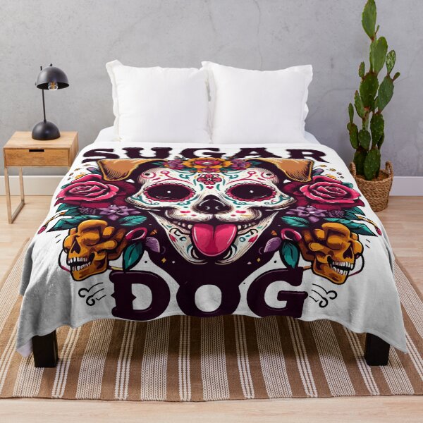 Item preview, Sugar Skull Dog designed and sold by Designowner.