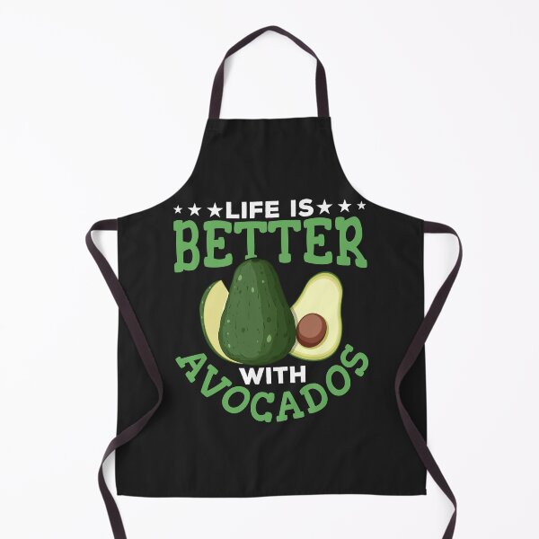 Artikelvorschau, Avocado Bliss – „Das Leben ist besser mit Avocados“, herzliches Design entworfen und verkauft von Pobru.
