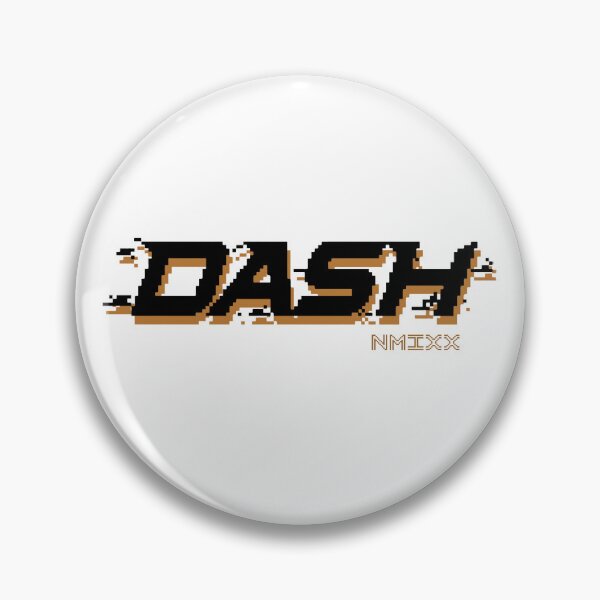 Item preview, NMIXX Dash Logo (Orange) designed and sold by louietheworld.