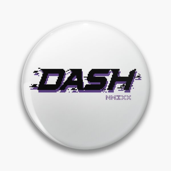 Item preview, NMIXX Dash Logo (Purple) designed and sold by louietheworld.