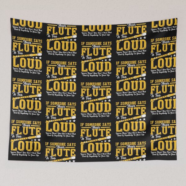 Item preview, Melodic Passion - Celebrating the Love for Flute Playing designed and sold by Pobru.
