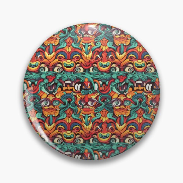 Item preview, A Chinese new year opera mask with elaborate designs and vibration designed and sold by sample325.