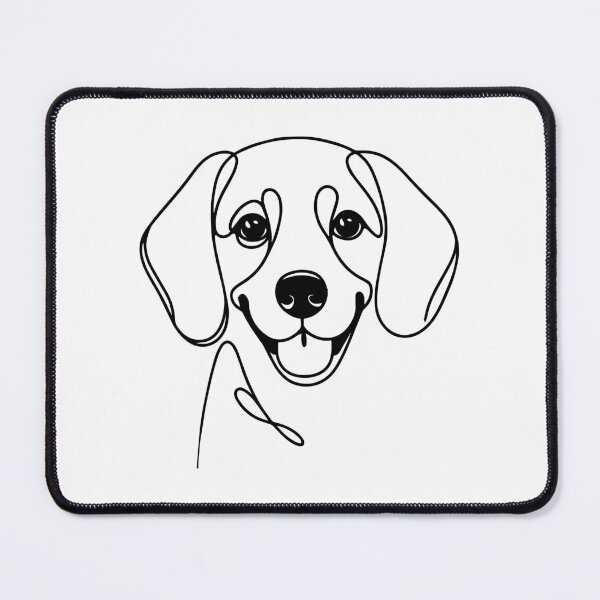 Item preview, Beagle One-Line Drawing designed and sold by FanCollection.
