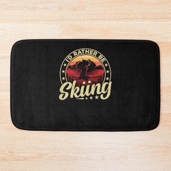 Item preview, I'd Rather Be Skiing - Winter Sports Enthusiast's Choice designed and sold by Pobru.