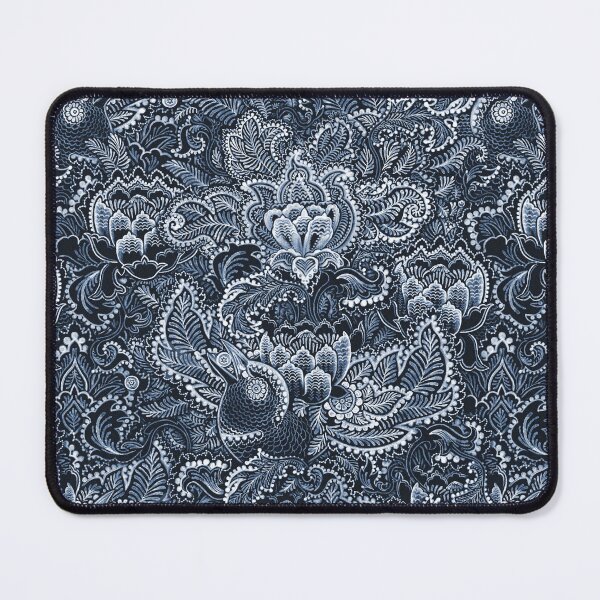 Item preview, the blueberry thief navy midnight blue william morris style strawberry thief designed and sold by Ruth Cadioli.
