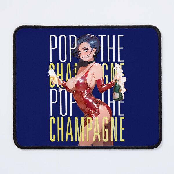 Item preview, Pop the Champagne Sexy Anime Girl designed and sold by MikaseSan.