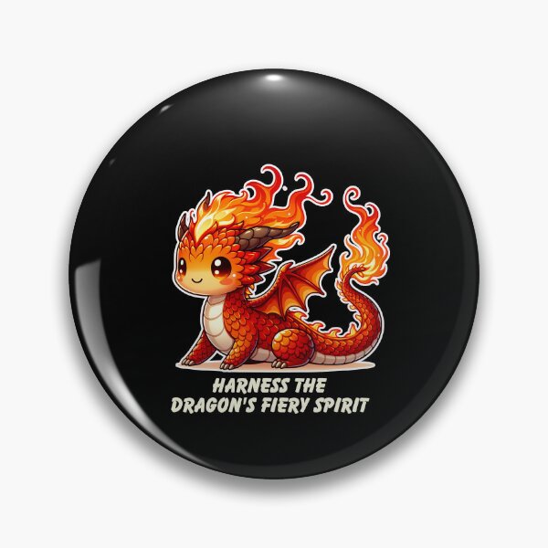 Aperçu de l'œuvre Année du Dragon - Exploitez l'esprit ardent des dragons créée et vendue par designedfeeling.
