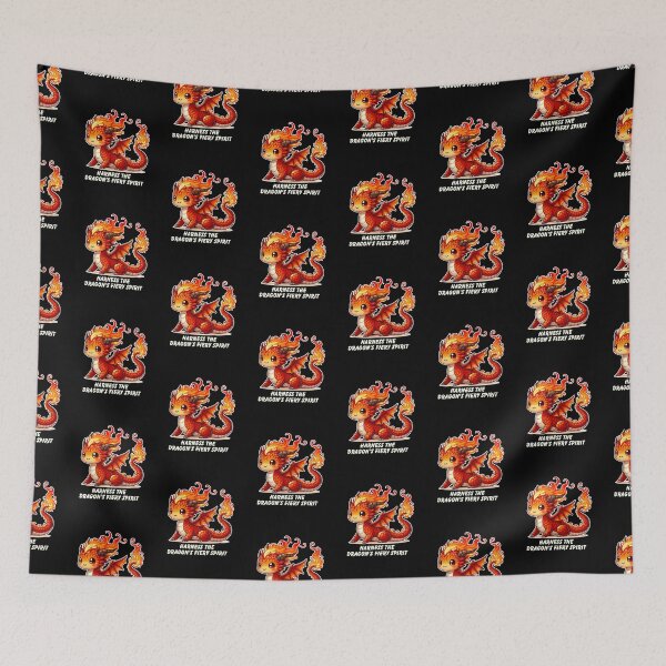 Item preview, Year of the Dragon - Harness The Fiery Spirit of Dragons designed and sold by designedfeeling.