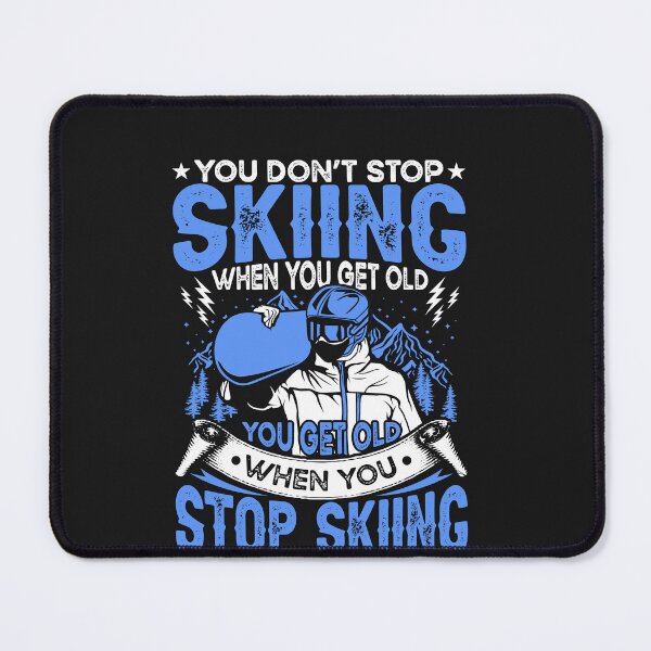 Item preview, Endless Slopes - Ageless Skiing Spirit Design designed and sold by Pobru.